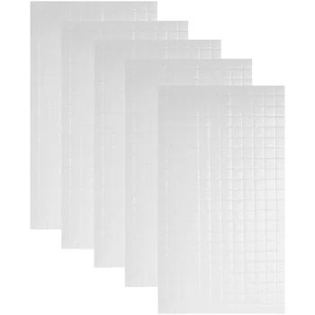 Расходные материалы Пенопластовые квадраты для поделок Двусторонняя лента Двойные клейкие крепления Точки для изготовления карточек Одежда - Изображение 1  