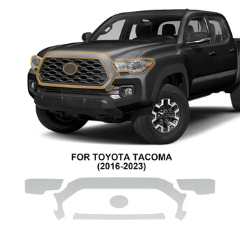 для Toyota Tacoma 2016-2018 2019 2020 2021 2022 2023 Защитная Пленка PPF для Экстерьера автомобиля, Пленка Против Царапин, Прозрачная Пленка Tpu - Изображение 1  