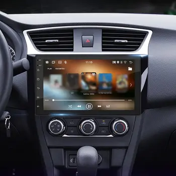 Автомобильная стереосистема Android 11 с двойным Din, GPS-навигацией, FM-радио с 7-дюймовым сенсорным экраном и камерой заднего вида, поддержкой Wi-Fi / AUX/U-диска - Изображение 2  