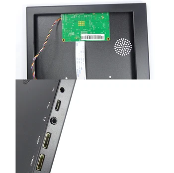Ультратонкая панель из металлического сплава, задняя крышка, коробка + плата контроллера EDP, 2 мини-HDMI-совместимых комплекта для LP156WF7 15.6 