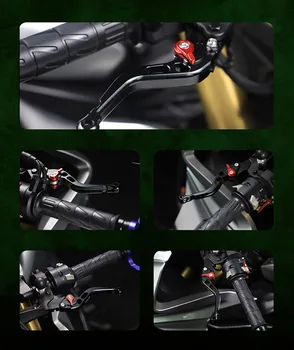Аксессуары для мотоциклов Складные Выдвижные рычаги тормозной системы сцепления с ЧПУ для BMW C400GT - Изображение 2  