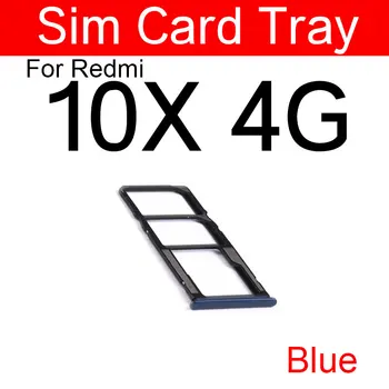 Лоток Для Sim-карт Xiaomi Redmi 10X 4G 5G Слот Для SIM-Карты Держатель Для Чтения Sim-Карт Гибкий Ленточный Кабель Для Ремонта Запасных Частей - Изображение 2  