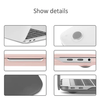 чехол для ноутбука 2023 M3 для Macbook Pro 15,3 чехол Air 13,6 13 m2 Pro 13 14 15 Ritena touch ID Pro 13 CD ROM A1278 Чехол - Изображение 2  