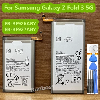 EB-BF926ABY 2120 мАч EB-BF927ABY 2280 мАч Новый Высококачественный Аккумулятор для Samsung Galaxy Z Fold 3 5G Fold3 5G F926 F927 - Изображение 2  