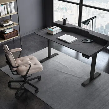 Электрический подъемный стол, стоячий компьютерный стол, подъемные ножки стола, бытовой офисный стол, письменный стол, письменный стол для письма - Изображение 2  