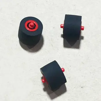 Шкив колеса прижимной ролик карты сиденья Шкив ремня аудионапряжения 10*6.3*1.5 мм красный сердечник для усилителей магнитофона Axi Walkman - Изображение 2  