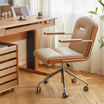 Расслабляющий домашний компьютерный стул, Удобная поворотная спинка, Эргономичный офисный стул, Регулируемая офисная мебель Cadeira Gamer - Изображение 2  