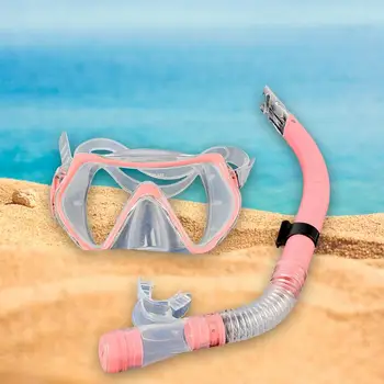 Новая Профессиональная маска для подводного плавания с трубкой, очки для подводного плавания, набор трубок для плавания, Маска для подводного плавания для взрослых унисекс - Изображение 2  