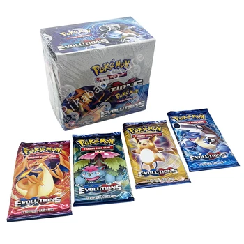 Коробка для карт Pokemon 1 Сумки Игрушки 9-10 шт. TCG: Стили Битвы с Мечом и Щитом, Сумка-Бустер, Запечатанная Торговая Карточная Игра, Коллекционная Игрушка в подарок - Изображение 2  