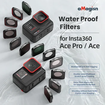 Для Insta360 Ace Pro Водонепроницаемый Фильтр Uv/cpl/Nd Фильтр Экшн-Камеры Для Insta360 Ace/Ace Pro Filter - Изображение 2  