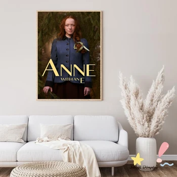 Анна с классическим постером фильма E на холсте, художественная печать, украшение дома, настенная живопись (без рамки) - Изображение 2  
