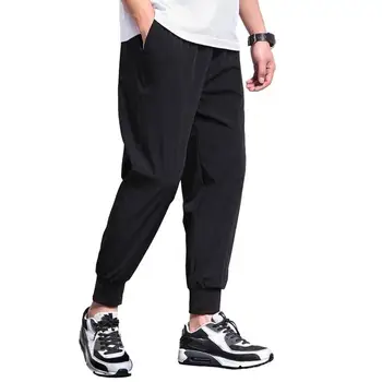 Универсальные мужские брюки Универсальные мужские спортивные брюки Стильные дышащие удобные брюки для активного образа жизни Эргономичный дизайн - Изображение 2  