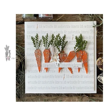 Металлические трафареты для резки моркови, бумага для скрапбукинга своими руками/фотокарточки, штампы для тиснения - Изображение 2  