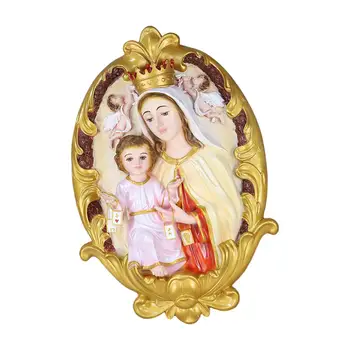 Рождественский Подарок с Орнаментом Святой Матери Марии 3D для Настольной Витрины в Гостиной - Изображение 2  