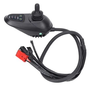 Универсальный электрический джойстик для инвалидных колясок с двойным контроллером, беспроводная ручка управления Bluetooth. - Изображение 2  