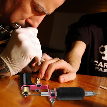 Профессиональный набор для тату-машинки Набор для тату-машинки для начинающих профессиональных татуировщиков Тату-оборудование с иглой - Изображение 2  