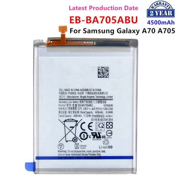 Абсолютно Новый EB-BA705ABU 4500 мАч Сменный Аккумулятор Для Samsung Galaxy A70 A705 SM-A705 A705FN SM-A705W Батареи + Инструменты - Изображение 2  