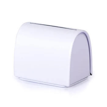 Коробка для утилизации лезвий Безопасная Съемная Маленькая Практичная Стальная коробка для хранения и утилизации парикмахерских лезвий для бритья - Изображение 2  