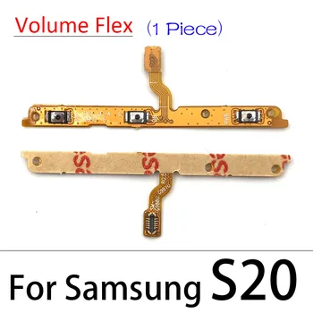 50 шт., кнопка включения/выключения громкости, гибкий кабель для Samsung S20 S21 S22 S23 Plus Ultra Fe - Изображение 2  