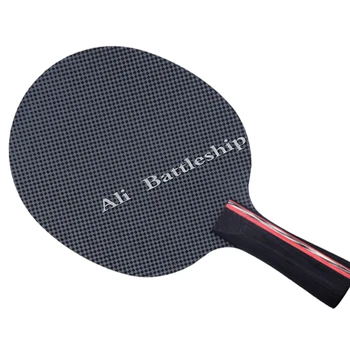 Tibhar Black Carbon лезвие для настольного тенниса углеродистая ракетка ракетки для настольного тенниса спортивная быстрая атака с петлей - Изображение 2  