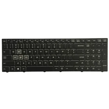 Американская клавиатура для ноутбука Clevo P651HP3-G P655HP3-G P650HP3 английская клавиатура с подсветкой - Изображение 2  