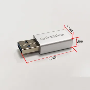Quicksilver USB Power Filter USB-фильтр для фильтрации шума, защита от помех, усилитель производительности для усилителя ПК-компьютера - Изображение 2  