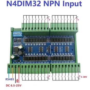 N4DIH32 N4DIM32 32-канальный контроллер ввода-вывода RS485 El-et-ech-sup - Изображение 2  
