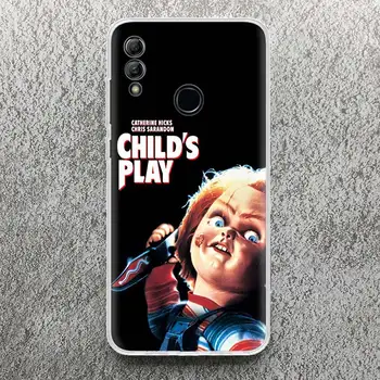 Мягкий чехол с Принтом Cult of Chucky Child's Play для Huawei Honor 10 9 9X 8A 8X 8S Y5 Y6 Y7 Y9S Phone Shell 20 Lite P Smart Z 50 Patt - Изображение 2  