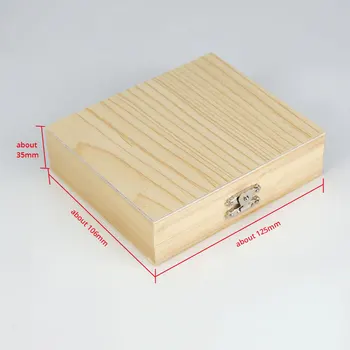 Высококачественная Деревянная коробка для слайдов для микроскопа из 25 штук, Прямоугольный держатель для микроскопа, Чехол для слайдов для микроскопа, Держатель для шкафа - Изображение 2  