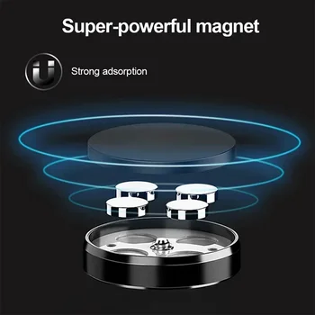 Магнитный автомобильный держатель для телефона, подставка в автомобиль для iPhone 15 14 13 11 XR Pro Huawei, настенный прикроватный столик для мобильного телефона с магнитным креплением, поддержка GPS - Изображение 2  