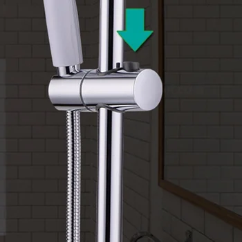 Кронштейн для аксессуаров для смесителя для ванной комнаты Регулируемая направляющая для стояка 19/22/25 мм ABS Направляющая для душевой головки - Изображение 2  