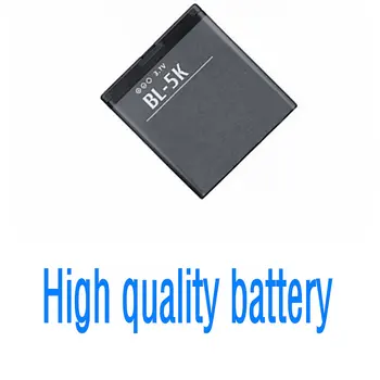 Аутентичная Высококачественная Сменная Батарея BL-5K 1200 мАч Для Nokia N85 N86 N87 8MP 701 X7 X7 00 C7 C7-00S Oro X7-00 2610S T7 - Изображение 2  