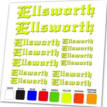 Для велосипедной рамы Ellsworth Велосипедный набор графических виниловых наклеек/деколей для замены велосипеда - Изображение 2  