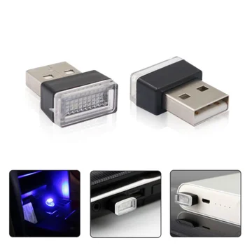 USB Light LED Моделирующий Рассеянный Свет Автомобиля Неоновый Внутренний Свет Для KIA Rio K2 K3 K5 KX3 KX5 Cerato, Soul, Forte, Sportage R, Sorento - Изображение 2  