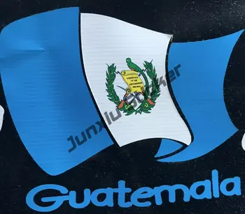 Виниловая наклейка с флагом Гватемалы, Тактический Победный жест, Наклейка с флагом Гватемалы, Наклейка на окна автомобиля, Бампер, заднее стекло, багажник - Изображение 2  