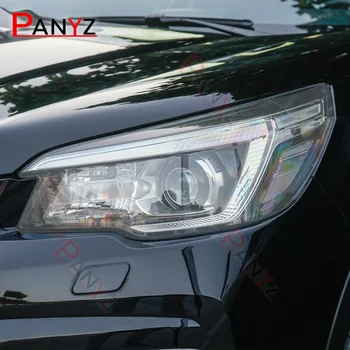 Для Subaru Forester 2019 2020 2021 2022 Защитная пленка для автомобильных фар, восстановление фар, Прозрачная черная наклейка из ТПУ - Изображение 2  