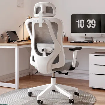 Современное офисное кресло для руководителя, Роскошная столовая, Nordic Lounge, Офисное кресло для отдыха, Удобная эргономичная мебель класса люкс HDH - Изображение 2  