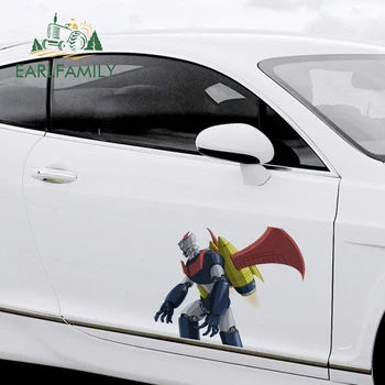 EARLFAMILY 43 см x 37,4 см для Mazinger Z Водонепроницаемые Автомобильные Наклейки Виниловые Граффити Наклейка Окклюзия Царапина JDM Защита Двери Автомобиля - Изображение 2  