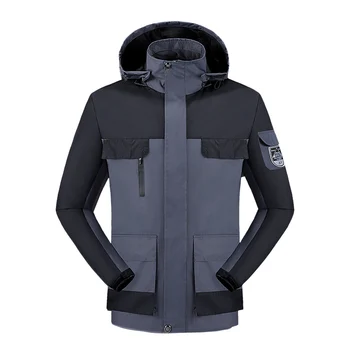 Походная куртка Charge Для мужчин и женщин, водонепроницаемый Ветрозащитный дождевик для путешествий, спорт на открытом воздухе, Скалолазание, Кемпинг, Охота, куртки с капюшоном - Изображение 2  