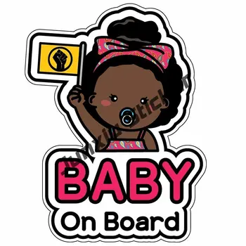 Наклейки Baby In Car Знак и наклейка для девочки Наклейка Baby on Board Car Знак уведомления о безопасности Наклейка на доску объявлений Милая Детская наклейка - Изображение 2  