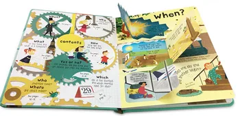 Вопросы и ответы о Time English 3D Flap Picture Book Children Time Knowledge Encyclopedia Reading Books - Изображение 2  