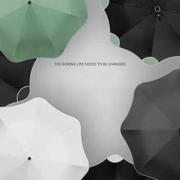 YADA Роскошные Складные Автоматические Зонты Для Женщин УФ Складная Непромокаемая Защита Parapluie Parasol Зонты От Дождя И Солнца YD210061 - Изображение 2  