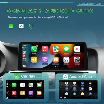 Podofo Android GPS Автомобильный стерео Радио 12,3 дюйма Для BMW X3 F25 2014-2016 8 core 8 + 128 Г 4GWIFI GPS Bluetooth Carplay Авторадио - Изображение 2  