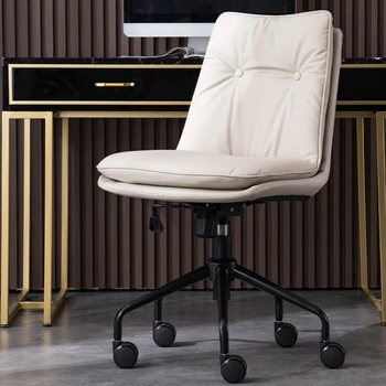 Легкие Роскошные офисные кресла с возможностью поворота, игровое кресло с удобной спинкой, Компьютерное кресло с двухслойной губкой, кресло для отдыха - Изображение 2  