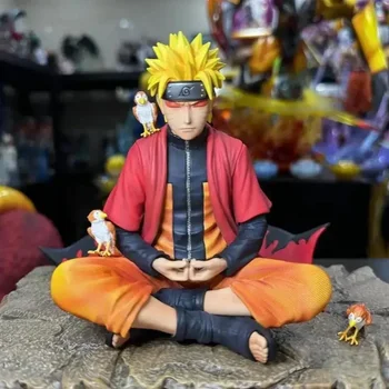 Новый режим Naruto Sage Статуя в сидячей позе Аниме Фигурка Узумаки Наруто ПВХ Модель Gk Коллекция украшений Подарок на День рождения - Изображение 2  