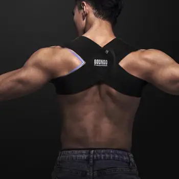 Регулируемый плечевой бандаж Position Pro Fix, Мягкие Тренировочные ремни, Выпрямитель для спины, для подростков, для женщин, Вспомогательное оборудование для тренировок - Изображение 2  