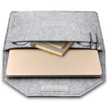 11 13 15-дюймовая Сумка Для Ноутбука New Sofe Fashion Sleeve Bag Большой Емкости Чехол для Ноутбука Huawei/Macbook - Изображение 2  