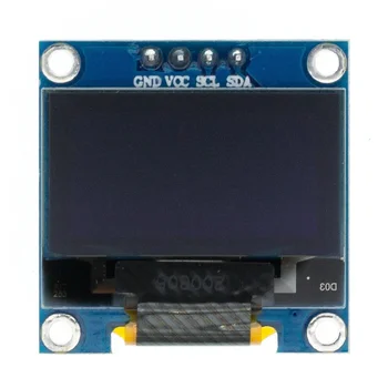 0,96 дюймовый IIC Последовательный 4pin Белый/Синий/Желтый OLED-Дисплей Модуль 128X64 12864 ЖК-Экран Плата для arduino oled - Изображение 2  