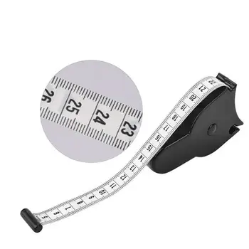 Штангенциркуль для измерения жира и измерительная лента 2 шт, рулетка для измерения жира, комбинированная машинка для измерения жира, комбинированная Точная и - Изображение 2  