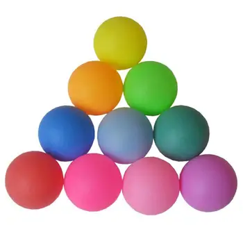 Красочные мячи для настольного тенниса мячи для настольного тенниса с матовой поверхностью 150 шт. красочные непрофессиональные мячи для настольного тенниса - Изображение 1  